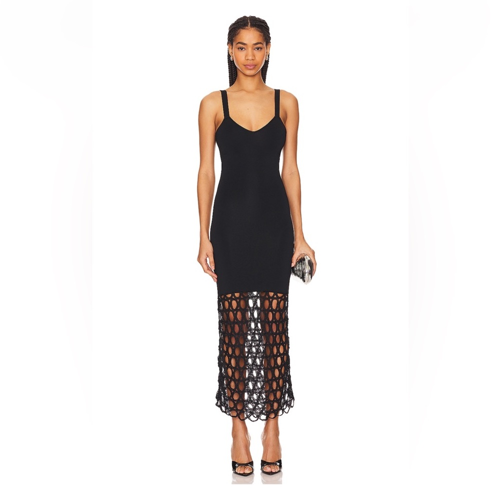 Auteur Isobel black tank dress